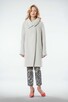 JASS płaszcz 625 jasny lodowy 48 suri alpaka wełna - 2