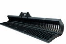 Łyżka skarpowa ażurowa, grabie 300cm 13-20t - 3