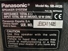 Kolumny Panasonic 6 Ohm 100 Watt Mega Bass - 7