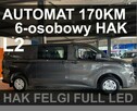 Ford Transit Custom Automat 170KM L2 6-osob. Brygadowy Trend Super Cena od ręki !!!