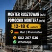 praca od zaraz. Niemcy, Marl, Monter rusztowań / Pomocnik