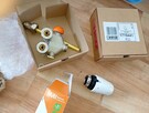 Zawory Hertz 2 sztuki nowe plus głowica termostatyczna 1 szt - 2