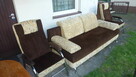 Kanapa, wersalka, sofa rozkładana+dwa fotele. - 5