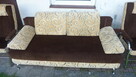 Kanapa, wersalka, sofa rozkładana+dwa fotele. - 3