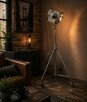 Lampa filmowa teatralna PRL Vintage loft zabytek - 8