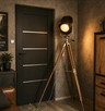 Lampa teatralna podłogowa PRL Vintage loft - 2