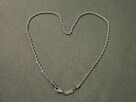 Naszyjnik firmy Vexxs, splot Corda, stal dł. 46 cm gr. 3 mm - 2