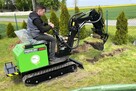 Zeroemisyjna Elektryczna Bateryjna Mikro Koparka Minikoparka - 3