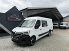 Renault Master max L3H2 bliźniak 6 osobowy brygadówka doka 165KM hak 3,5t lift - 1