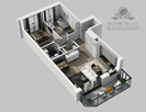 Mieszkanie 64,65m2, 3 pokoje, balkon, ogrzewanie miejskie/ Reymonta - 11
