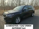 Piękna SKODA KODIAQ 2.0+NOWY GAZ*4x4*automat*KAMERA*faktura
