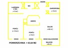 3 POKOJE 64 m² OSIEDLE LEŚNE FORT BEMA - 13