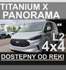 Ford Tourneo Custom Panorama Titanium X 4x4 Matrix LED Hak Dostępny od ręki Panorama