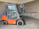Wózek widłowy TOYOTA 7FGF30 kabina , TRIPLEX 7FG30 Linde