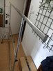 Wieszak metalowy na kółkach, mocny.