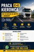 KIEROWCA C+E – PRACA OD ZARAZ