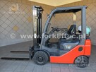 Wózek widłowy TOYOTA 8FGF15 wolny skok 8FG15 widlak Linde - 7
