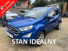 Ford EcoSport 1.0 Grzane Skóry Kamera Czujniki Alu KS Serw Stan IDealny BEzwypad Opł - 1