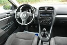 Volkswagen Golf VI 2.0TDi 140KM 2013r. SALON Climatronic TEMPOMAT 2xczujniki Isofix - 10