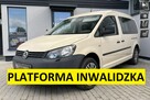 Volkswagen Caddy LONG 2.0 TDI | 7-OSOBOWY | PLATFORMA INWALIDZKA | Stan BDB | DSG | - 1