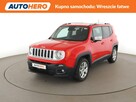 Jeep Renegade bi-xenon klima auto navi kamera i czujniki parkowania grzane fotele