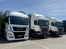 Scania R410 bez EGR Zabudowy Wecon 120m Dach Podnoszony Zestaw Tandem 120m Firana Ład. 14265kg+1250 - 4
