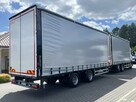 Scania R410 bez EGR Zabudowy Wecon 120m Dach Podnoszony Zestaw Tandem 120m Firana Ład. 14265kg+1250 - 12