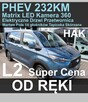 Ford Tourneo Custom PHEV 232KM  Plug-in Kamera 360 Matrix LED Hak Elektryczne Drzwi Active
