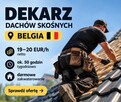 DEKARZ DACHÓW SKOŚNYCH – BELGIA