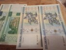 Białoruskie ruble od 100 do 1000 rubli