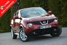 Nissan Juke 1.6T(190KM) Duża Navi Kamera Klimatronic Skóry Keyless Go ASO Alu 17