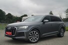Audi Q7 S-Line 2023r 7-os. Salon PL I-wszy wł. Bezwypadkowy org. lakier VAT23%