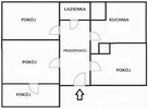 4 pokoje do remontu