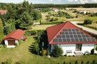 Dom nad jeziorem w malowniczej okolicy. Kaszuby. - 2
