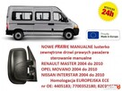 NOWE PRAWE MANUALNE lusterko zewnętrzne RENAULT MASTER 04- - 5