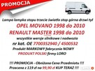 Lampa lampka stopu światło stop tył Renault Master 1998-10 - 5