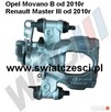 Zacisk hamulcowy Opel Movano 2.3CDTi, Renault Master 2.3dCi - 2