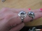 Srebrne stare pierścionki WARMET, LATA 60, 70