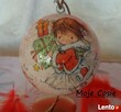 Bombki decoupage/ ozdoby swiateczne/ prezenty/ rekodzielo po - 6