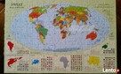 PUZZLE EDUKACYJNE -Mapa Świata - NOWOŚĆ polski produkt - 2