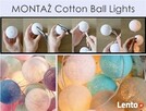 HIT! Kule Cotton Ball Lights - stwórz własny zestaw!