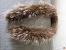 Jenot naturalny kolorowy bez szary obszycie kaptura tasma - 7