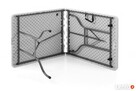Składany stół walizka 1520x700mm lekki Hendi - 2