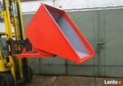 Kontener samowyładowczy przechylny - Koleba 1,5 m³ - 3