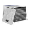 Suszarka do żywności grzybów owoców 10 poziomów 1000W inox - 2