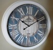 duży zegar ścienny wykonany w stylu retro - 6