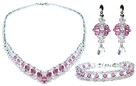 Komplet Ślubny Swarovski - uroczy! - 2