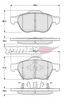 Klocki Hamulcowe Avensis T22,Verso,Liftback, Front - 6