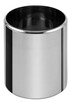 kuweta okrągła cylindryczna do lodów 200 x 250 mm FVAT nowa - 2