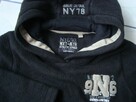 Bluza dziecięca NYC z kapturem wkładana przez głowę - 2